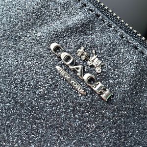 Coach - Shimmery Black Medium Size Wristlet